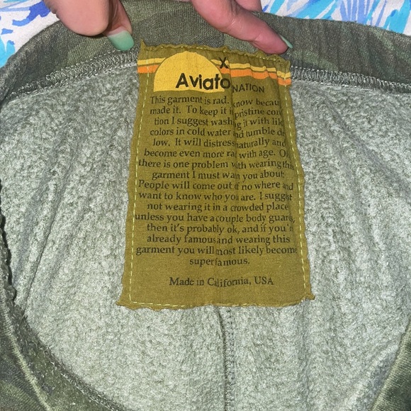 Aviator Nation Camouflage Sweatpants - Picture 8 of 10